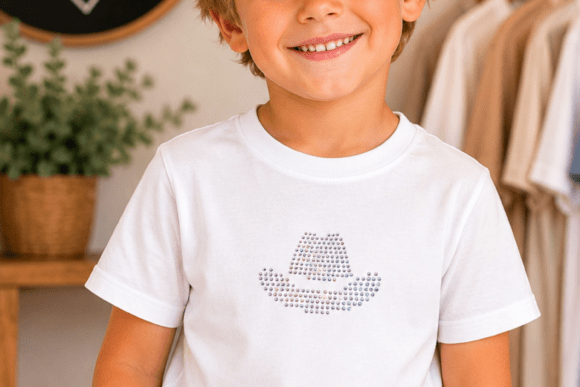 Cowboy Hat Rhinestone Template SVG Review for Real Projects