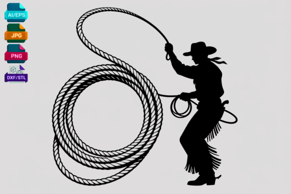 Cowboy Silhouette Lasso SVG: A Designer’s Honest Take