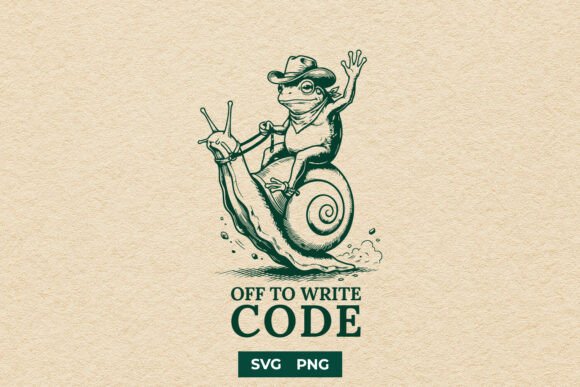 Off to Write Code Frog SVG Design Review