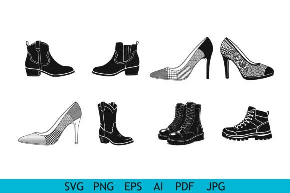 Shoes and Boots SVG Review for Real Embroidery Projects