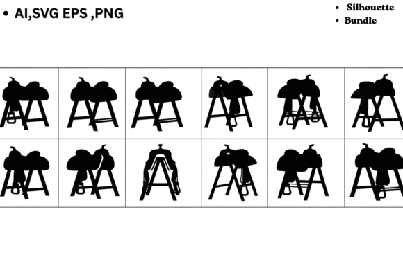Western Saddle Silhouette SVG Bundle Review for Real Projects